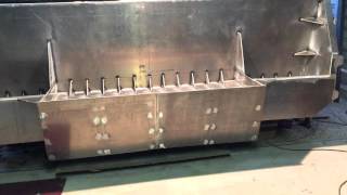 building aluminum boats 29 [upl. by Romalda]