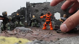 A Mega Halo UNSC Platoon Pack Set Reach Inspired Diorama Build [upl. by Emoryt663]