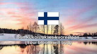 National Anthem of Finland quotMaammequot Finnish  Suomi [upl. by Philoo794]