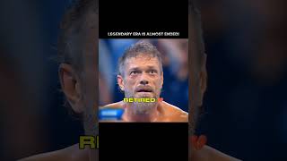 WWE wrestlers retired moment 🫡😓 viralvideo wrestling indianarmy ytshorts sad [upl. by Rosaleen]