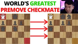 WORLDS GREATEST PREMOVE CHECKMATE By Aman Hambleton [upl. by Ateval]