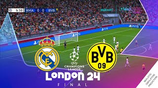 REAL MADRID v BORUSSIA DORTMUND FINAL UEFA CHAMPIONS LEAGUE 2024 [upl. by Acima]