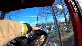 Harrisburg Ladder 2 Response to Allison Hill  GoPro Tillerman POV [upl. by Runstadler]