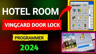 Ving Card Door Lock Programmer  Hotel Room Door Lock Programming [upl. by Redleh]