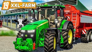 LS19 XXL Farm 112 Einzug in den neuen KUHSTALL  LANDWIRTSCHAFTS SIMULATOR 19 [upl. by Dorothi308]