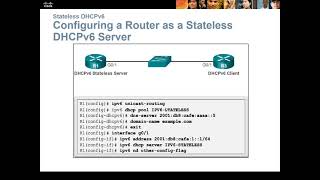 19  CCNA  DHCPv6  Configuring a Router as Stateless DHCPv6 Server  Part03  شرح [upl. by Kernan169]