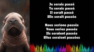 ♫ Learn French with Vincent ♫ Conjugation I I PASSER I Conditionnel Passé [upl. by Alric]