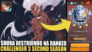 CAPTOR CLASH  SHURA ESTA NO PVP RANKED GETTING CHALLENGER 3 IN RANKED [upl. by Aleihs]