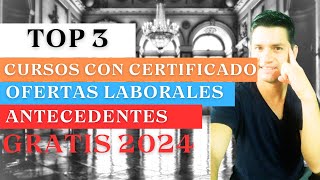 📚📚CURSOS GRATIS CON CERTIFICADO 2024 100 EN ESPAÑOL✅✅ RECOMENDADO [upl. by Atinwahs]