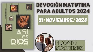 Devoción Matutina para Adultos  21 de Noviembre del 2024 [upl. by Seabrooke550]