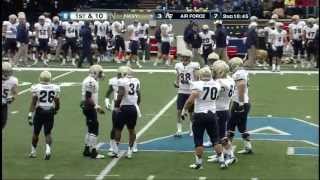 NCAAF 2012 Week 06 Navy Midshipmen at Air Force [upl. by Naesyar321]