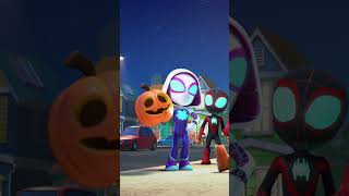 Juego ¿Quién está robando las chuches 🍬🎃  MARVEL SPIDEY Y SU SUPEREQUIPO  DisneyJuniorES [upl. by Htnicayh]