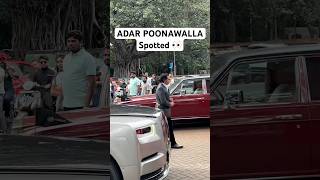 Vaccine man Adar Poonawalla in Rolls Royce 💉 [upl. by Swords]