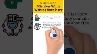 5 Common Mistakes while Writing User Story  User Story  Agile  Business Analyst shorts [upl. by Ennairek169]