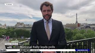 French Elections  National Rally leads polls Ross Cullen reports [upl. by Claudelle297]