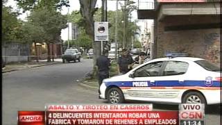 C5N  POLICIALES ASALTO Y TIROTEO EN CASEROS PARTE 3 [upl. by Ydnor]