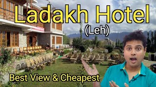 Cheap and Best place to stay in Leh Ladakh l Hotel and Homestay  Best Budget Hotel in Leh City [upl. by Meedan]