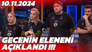 MasterChef Son Bölüm Kim Elendi  11 Kasım Veda Eden İsim Nigar Oldu [upl. by Rimola]