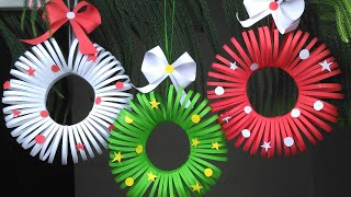 Paper Crafts For School  Christmas Crafts  Christmas Decorations Ideas  Paper Craft  Paper [upl. by Brouwer]