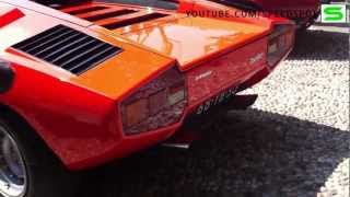 Lamborghini Countach LP 400 revving [upl. by Walter]