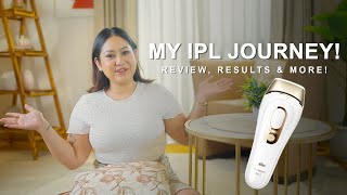 I tried the Braun IPL for 6 months and This is what happened  Braun Slik Expert Pro 5 [upl. by Miett]