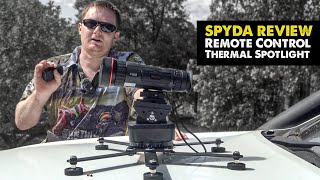 REVIEW Spydabot  remote controlled thermal spotlight system [upl. by Sulamith]