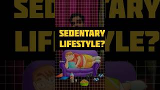 How is sedentary lifestyle can make us fat Fitness YouTube Gym Shorts shortvideostatus [upl. by Pammy850]