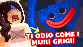 POPPY PLAYTIME 😨 Le Glitters mandano Candy da Huggy Wuggy 😫 ROBLOX [upl. by Becht]