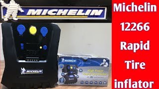 Michelin 12266 High Power Rapid Tyre Inflator UNBOXING amp REVIEW [upl. by Karlow]