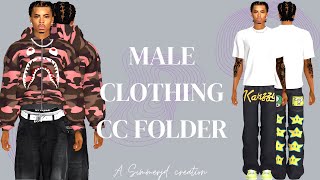 Sims 4 Male Clothing CC  Best Male CC Sims 4  Sims 4 Male CC  Sims 4 Male CC Folder  The Sims 4 [upl. by Savick]