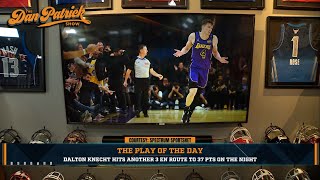 Play Of The Day Dalton Knecht Hits Another 3 En Route To 37 Points On The Night  112024 [upl. by Maziar]