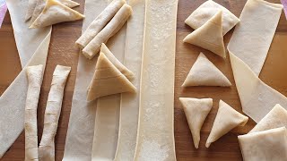 How To Make Samosa PastryPatti For Beginners And First Time Samosa Pastry Makers Tutorial [upl. by Aticilef301]