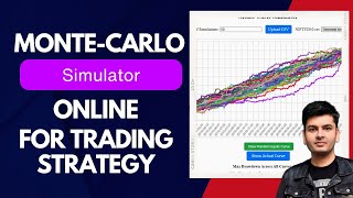 Monte Carlo Simulation Online For Trading Strategy [upl. by Dario]