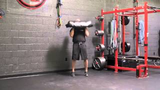 DVRT Ultimate Sandbag Workout  Clean and Press and Squat Workout [upl. by Malley]