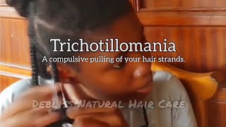 Beware of HandinHair Syndrome type4hair hairloss haircare hairhealth [upl. by Alocin]