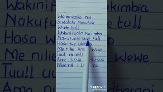 marioo ft alikiba love song lyrics [upl. by Abih996]