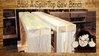 Build a 10 SplitTop Saw Bench for Woodworking Short Version [upl. by Malissia]