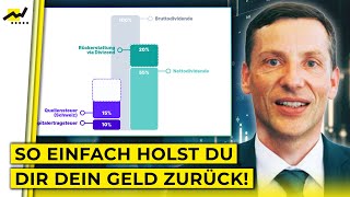 So holt man sich die Quellensteuer auf ausländische Dividenden zurück  SdK Talk [upl. by Nyladnohr102]