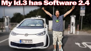 My VW Id3 has Software 24  Surprise at the charger [upl. by Sofia]