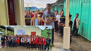 Inauguration of newly constructed school building of GMS new Pangsha [upl. by Kania]