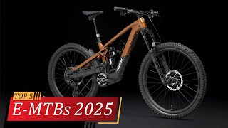 5 Best Electric Mountain Bikes 2025  Best EMTB 2025 [upl. by Maximilian921]