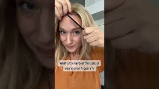 How to Blend Your Hairline with Hair Topper [upl. by Gabriello]