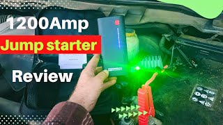 GOOLOO 1200amp jump starter review [upl. by Truda606]