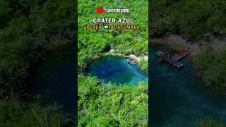 😍 CRÁTER AZUL 🇬🇹 Petén Guatemala 🔺️ GUÍA COMPLETA en mi canal [upl. by Hildy]