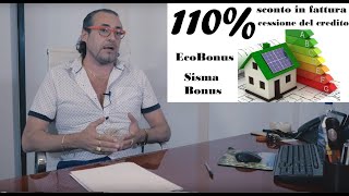 ecobonus 110 aggiornato Settembre 2020 ingegnere Bini [upl. by Octave]