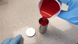 Weight per gallon ASTM D1475 Paint Testing [upl. by Kezer]