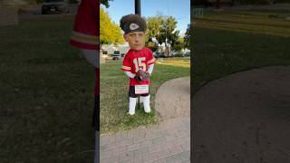 🎃festival scarecrow halloween october 2024 patrickmahomes jasonkelce nfl shorts short [upl. by Elkcim]