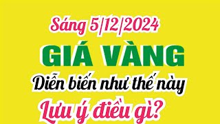 Giá vàng hôm nay 9999 ngày 5 tháng 12 năm 2024 GIÁ VÀNG NHẪN 9999 Bảng giá vàng 24k 18k 14k 10k [upl. by Angrist]