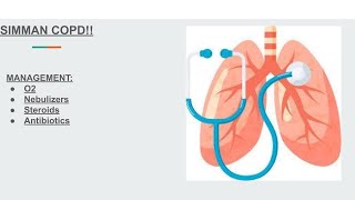 PLAB How To Manage Acute Exacerbation Of COPD in SIMMAN LEARN IN LESS THAN 5 MINS [upl. by Nodlehs228]