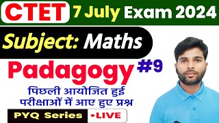 CTET 2024 Maths Pedagogy  PYQ Series  CTET Free Classes  CTET Maths Classes  Part9 [upl. by Ozkum]